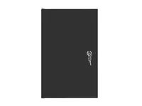 LANBERG 10 WALL-MOUNTED RACK CABINET 9U (280X310, BLACK)