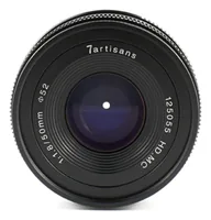 7Artisans Festbrennweite 50mm F/1.8 – Sony E-Mount - Objektivtyp: Standard - Filterdurchmesser: 52 mm - Brennweite Max.: 50 mm - Bildsensorstandard: APS-C - Blendenöffnung Min.: F/16 - Blendenöffnung Max.: F/1.8