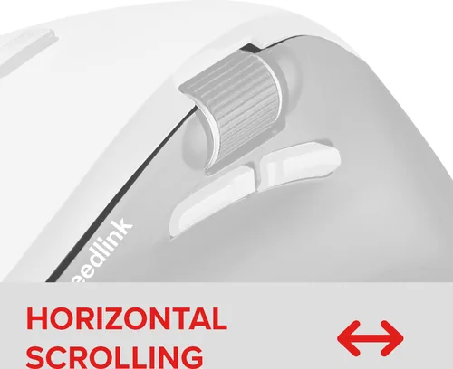 Speedlink LIBERA Rechargeable Mouse Wireless BT Silent white