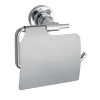tesa Toilettenpapierhalter Luup Silber - Befestigung: Kleben - Aufhängevorrichtung: Nein - Anzahl Rollen: 1 - Detailfarbe: Silber - Detailmaterial: Metall - Grundmaterial: Metall