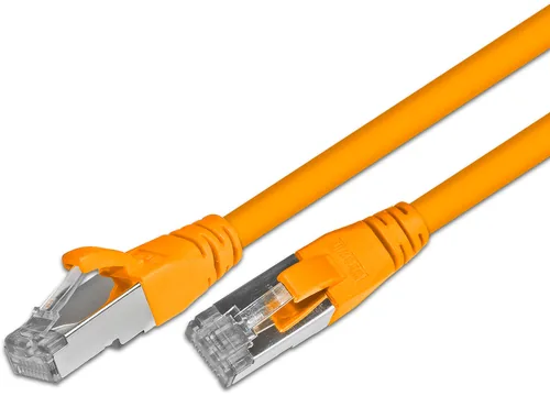 Wirewin Patchkabel RJ-45 - RJ-45, Cat 5e, F/UTP, 0.5 m, Orange - Detailfarbe: Orange - Form: Rund - Zusatzfunktionen: Längenaufdruck auf Stecker - Mit Klinkenschutz - Leistungskategorie Cat.: Cat 5e - Anschluss LAN 1: RJ-45 - Anschluss LAN 2: RJ-45