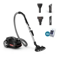 Philips 6000 series XD6142/12 Aspirateur 4 L Aspirateur réservoir cylindrique Sec 900 W Sac à poussière