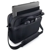 Dell Notebooktasche EcoLoop Pro Slim 15.6 - Tragemöglichkeit: Schulterträger - Tragegriff - Tiefe: 90 mm - Trolley-Band: Nein - Breite: 390 mm - Detailfarbe: Schwarz - Bildschirmdiagonale in Zoll: 15.6