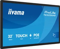 iiyama ProLite TW3226AS-B3P Projiziert-kapazitiv 31.5 - Energieeffizienzklasse: Keine - Detailfarbe: Schwarz - Bildschirmdiagonale in Zoll: 31.5  - Auflösung: 1920 x 1080 (Full HD) - Seitenverhältnis Bildschirm: 16:9 - Schnittstellen: HDMI - RJ-45 (LAN) -