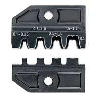 KNIPEX Crimpeinsatz unisolierte Steckverbinder