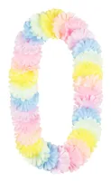 Partydeco Halskette Hawaii 120 cm, pastellfarbig - Packungsgrösse: 1 Stück - Produkttyp: Halskette - Material: Polyester - Detailfarbe: Mehrfarbig - Motto: Sommer