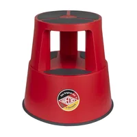 Wedo 212 302 step stool Polypropylene (PP), Thermoplastic elastomer (TPE) Red