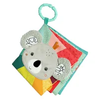 fehn Stoffbuch DoBabyDoo Koala - Material: Bouclette - Druckstoff - Frottee - Satin - Softvelour - Altersgruppe: Kleinkinder - Detailfarbe: Mehrfarbig - Alter ab: 3 Monate