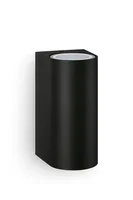 Philips Nightingale Wandleuchte up/down, GU10, schwarz - Smart Home: Nicht kompatibel - Dimmbar: nicht dimmbar - Anwendungsbereich: Outdoor - Betriebsart: Netzbetrieb - Zusätzliche Ausstattung: Keine - Lampensockel: GU10