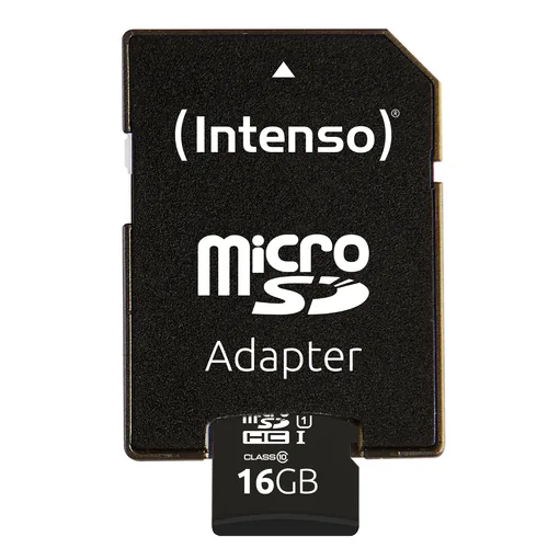 Intenso microSDHC           16GB C10 UHS-I U1 Performance Adapte