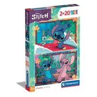 Clementoni Puzzle Disney: Stitch - Motiv: Film / Comic - Altersempfehlung ab: 3 Jahren - Tiefe: 18.5 cm - Eigenschaften: Keine Eigenschaft - Zertifikate: Keine Zertifizierung - Breite: 27 cm