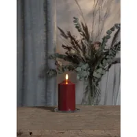 STAR TRADING LED Kerze Flamme 15cm 12.063-53 rot