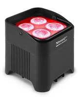 BeamZ Pro PAR-Bar BBP54 Akku Uplight - Typ: PAR Scheinwerfer - Leuchtmittel: UV - LED - Ausstattung: Integrierter Akku - Wasserdicht IP65 - Farbwechsler - DMX-fähig - Inkl. Fernbedienung