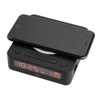 TFA Dostmann Digitalwecker Easy Charge Schwarz - Funktionen: Snooze-Funktion - Alarm - Weckfunktion - Ausstattung: Zeit - Displaytyp: Digital - Detailfarbe: Schwarz - Funksignal: Nein - Betriebsart: Batteriebetrieb