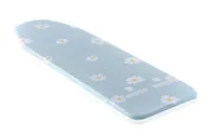 Leifheit Bügelbrettbezug Cotton Classic S/M Hellblau - Bügelbrettbezug: Baumwolle (CO) - Polyurethan (PU) - Zubehörtyp: Bügelbrettbezug - Detailfarbe: Hellblau - Breite max.: 40 cm - Material: Baumwolle - Kunstfaser - Schaumstoff - Länge max.: 125 cm