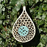 Wildlife World Insektenhotel zum Hängen, 13 x 12 x 21.5 cm - Tierart: Insekten - Produkttyp: Insektenhotel - Gartentier: Wildbiene