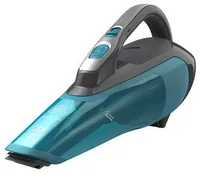 BLACK+DECKER Akku-Handsauger WDA320J-QW Petrol - Fassungsvermögen: 500 ml - Staubsauger Typ: Akku-Handstaubsauger - Nasswischfunktion: Ja - Ladezeit: 600 min - Max. Laufzeit: 15 min - Spannung: 10.8 V