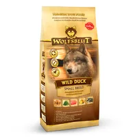 Wolfsblut Trockenfutter Dog Wild Duck Small Breed, 2 kg - Tierbedürfnis: Kein besonderes Bedürfnis - Geschmacksrichtung: Geflügel - Zertifikate: Keine Zertifizierung - Fleischsorte: Ente - Packungsgrösse: 2 kg - Futtereigenschaft: Getreidefrei - Ohne küns