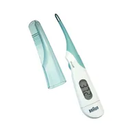 Braun Fieberthermometer HighSpeed Digital PRT1000 - Anzahl Speicherplätze: 1 - Anwender: Erwachsene - Messgenauigkeit: +/- 0.1 °C - Typ: Digitalthermometer - Messpunkt: Rektal - Achsel - Mund