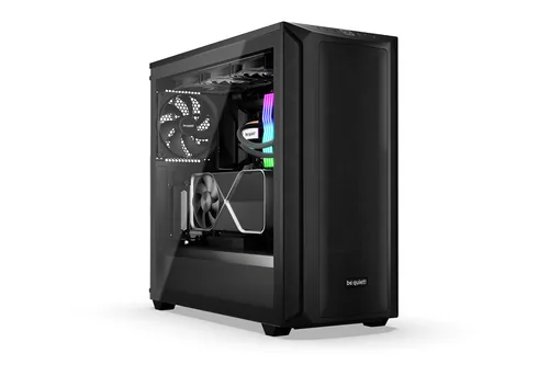 be quiet! PC-Gehäuse Shadow Base 800 Schwarz - Unterstützte Mainboards: E-ATX - ATX - Micro-ATX - Mini-ITX - Detailfarbe: Schwarz - Anzahl Lüfterplätze: 8 - Sichtfenster: Ja - Netzteil vorinstalliert: Nein - Gehäuse Bauart: Mid-Tower