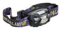 Steffen 11059 1430 flashlight Black, Purple Headband flashlight LED