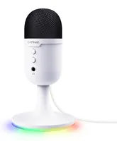 Trust Mikrofon GXT234W Yunix - Typ: Einzelmikrofon - Bauweise: Desktop - Anwendungsbereich: Voice-Chat / Gaming - Wandlerprinzip: Kondensator - Richtcharakteristik: Niere - Umschaltbare Richtcharakteristik: Nein