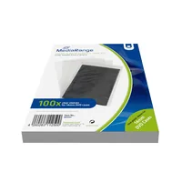 MediaRange Transparente 14mm DVD-Leerhüllen 100er-Pack