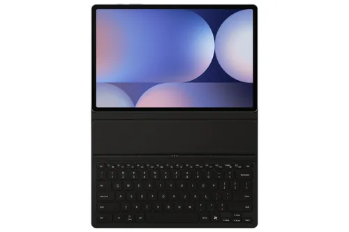 Samsung Tablet Tastatur Cover Slim Samsung Tab S10+ QWERTZ (CH) - Verbindungsmöglichkeiten: Wi-Fi Sharing - Bluetooth - Tastaturlayout: QWERTZ (CH) - Kompatible Hersteller: Samsung - Bildschirmdiagonale: 14.6  - Detailfarbe: Schwarz - Tablet Kompatibilitä
