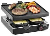 Trisa Style 4 griglia per raclette 4 persona(e) 750 W Nero, Acciaio inox