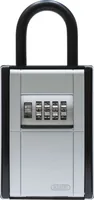 Abus Schlüsselschrank 797 B mit Bügel KeyGarage, Silber - Produkttyp: Schlüsselschrank - Widerstandsfähigkeit: Schmutz - Metallgehäuse - Detailfarbe: Silber