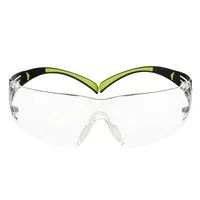 3M Schutzbrille SecureFit 425 mit +2.5 Dioptrie, Transparent - Grössentyp: Normalgrösse - Brillenglasfarbe: Transparent - Detailfarbe: Grün - Schwarz - Zielgruppe: Unisex - Grösse: Standard - Geeignet für Brillenträger: Ja