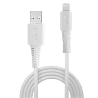 LINDY 1m USB to Lightning Cable white Charge and sync Cable for iPhone -  iPad & iPod