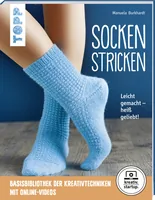 Frechverlag Handbuch Socken stricken 64 Seiten - Sprache: Deutsch - Einband: Softcover - Thema: Stricken - Altersgruppe: Erwachsene