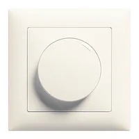 Feller EDIZIOdue UP-Drehdimmer LED 4 - 400 W  Universal - Dimmbare Produkte: Glühlampen - Elektronische Transformatoren - Konventionelle Transformatoren - Hochvolt-Halogenlampen - Dimmbare LED-Lampen - Dimm-Art: Universal - Schutzklasse: IP20 - Montage: U