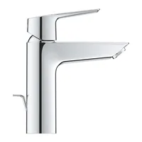 GROHE Lavaboarmatur QuickFix Start M-Size chrom - Material: Metall - Anschlussmass: G3/8 - Farbe: Chrom - Ausführung: Einhebelmischer - Produktfamilie: Start