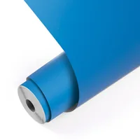 LOKLIK Permanent klebendes Vinyl - Geeignet für Drucker: Keine Angaben - Detailfarbe: Hellblau - Aussenanwendung: Ja - Selbstklebend: Ja - Folien Effekt: Selbstklebend - Format: 30.5 x 180 cm