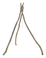 Robens Bushcraft DIY-Dreibeinstativ - Zusatzausstattung: Keine - Typ: 3-Bein - Höhe: 9.9 cm - Durchmesser: 2.8 cm - Material: Edelstahl