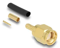 DELOCK SMA Stecker zum Crimpen RG-174RG-316 m.schrumpfschl