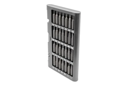 DIGITUS Schraubendreher Feinmechanik 57-teilig silber