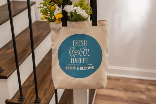 Cricut Infusible Ink Tote Blank Polyester Beige Femme Sac fourre-tout