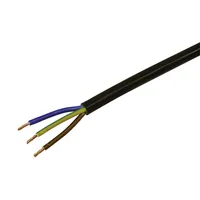 Steffen 02 559 100 electrical wire 100 m Black