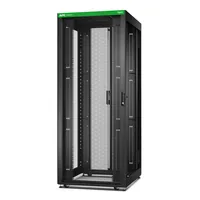 APC Easy Rack, 42U, Black, With Roof, Castors, Feet, 4 Brackets, and Bottom, No Side Panels, 1991H x 800W x 1000D mm