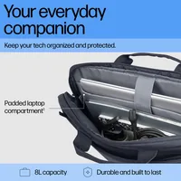 HP Everyday 14 Odyssey Gray Laptop Briefcase 35,8 cm (14.1") Aktenkoffer Grau