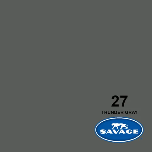 Savage Hintergrund Papier 1.35 x 11 m Thunder Gray - 