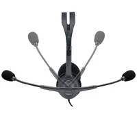 Logitech Headset H111 Stereo - Einsatzbereich: Headset - Kabelgebunden: Ja - Trageart: On-Ear (Ohraufliegend) - Überkopfbügel - Trageweise: Duo / Stereo (Zwei Lautsprecher) - Anschlussart: 3 -5 mm Klinke (Klinkenstecker) - Microsoft Zertifizierung: Nein