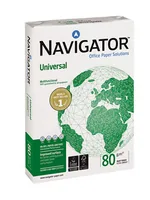 Fischer Papier Kopierpapier Navigator A3, 80 g/m² ,500 Stück - Geeignet für Drucker: Universal - Grammatur: 80 g/m² - Papiertyp: Kopierpapier - Materialeigenschaften: FSC®-zertifiziert - Holzfrei - Verpackungseinheit: 500 Stück - Papierformat: A3