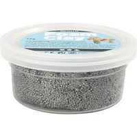 Creativ Company Modelliermasse Foam Clay Metallic 35 g Silber - Packungsgrösse: 35 g - Set: Nein - Anwender: Kinder - Hobbyanwender - Detailfarbe: Silber - Modelliermasse Art: Modelliermasse - Trocknung: Lufttrocknend