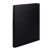 HERMA Ringbuch A4 transluzent Schwarz 2D-Ring Mechanik - Papierformat: A4 - Anzahl Ringe: 2