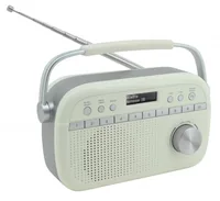 soundmaster DAB+ Radio DAB280BE Beige - Radio Tuner: FM - DAB+ - Stromversorgung: Batteriebetrieb - Netzbetrieb - Detailfarbe: Beige - Ausstattung: Sleep-Timer - Display - Weckfunktion - Schlummerfunktion - Senderspeicher - Typ: Portabler Radio