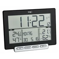 TFA Dostmann Thermo-/Hygrometer TRINITY - Detailfarbe: Schwarz - Typ: Thermo-/Hygrometer - Anwendungsbereich: Temperatur-/Feuchtemessung
